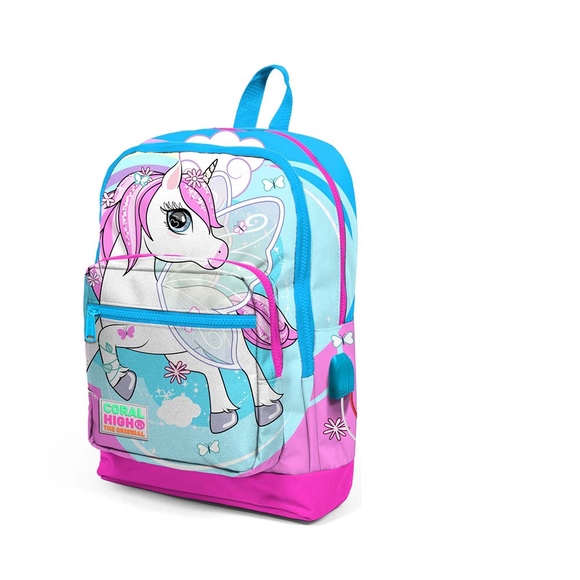 Coral Hıgh Sırt Çanta (Usb+Aux Soketli) 23811 