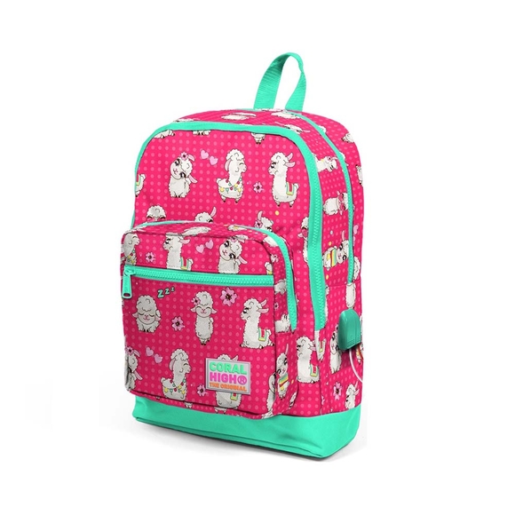 Coral Hıgh Sırt Çanta(Usb+Aux Soketli) 23268 