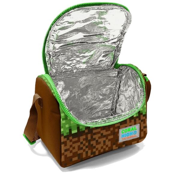 Coral High Yeşil Craft High Craft Desenli Thermo Beslenme Çantası 11792