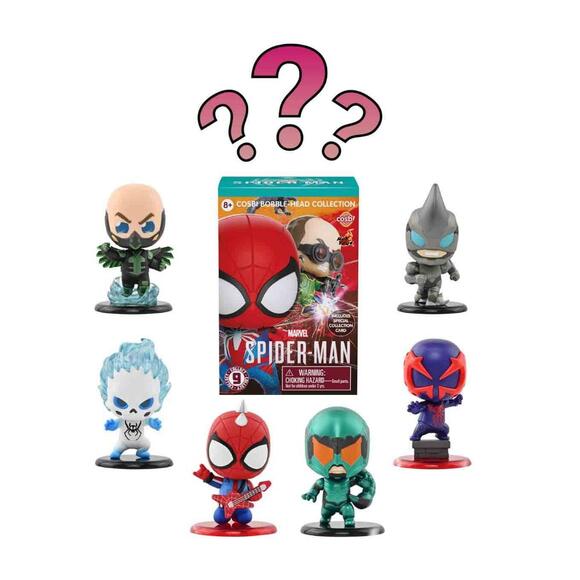 Cosbi Marvel Spider-Man Bobble-Head Sürpriz Figür TOY-0285