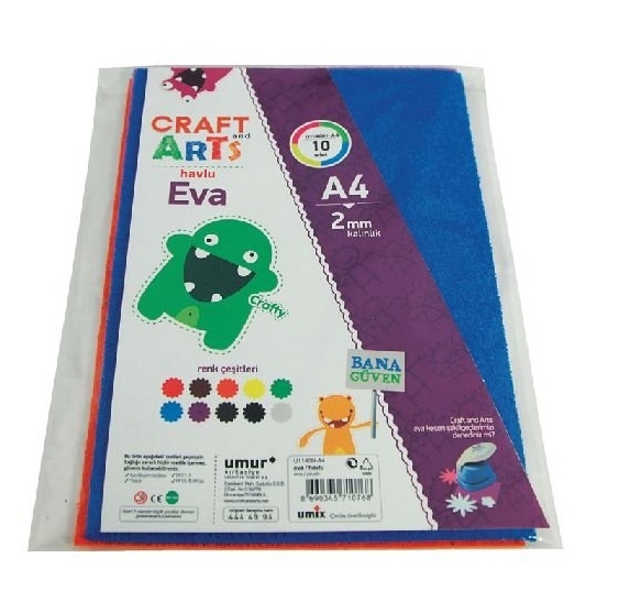 Craft and Arts Havlu Eva A4 10’lu U1140H