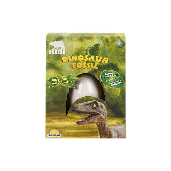 Crazoo Kazı Set Dinozor Yumurta Karanlıkta Parlayan S00002959