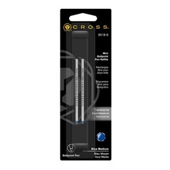 Cross - Cross Tech3 Tükenmez Kalem Yedeği Fine Mavi 8518-6
