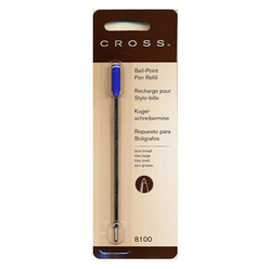 Cross Tükenmez Kalem Yedeği Mavi Broad 8100 - Thumbnail
