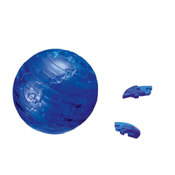 Crystal Puzzle 3D Dünya Mavi 40 Parça 90110 - Thumbnail