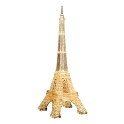 Crystal Puzzle - Crystal Puzzle 3D Eyfel Kulesi Altın Sarısı 96 Parça 91107