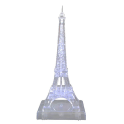 Crystal Puzzle 3D Eyfel Kulesi Şeffaf 96 Parça 91007 - Thumbnail