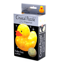 Crystal Puzzle 3D Lastik Ördek 43 Parça 90148 - Thumbnail