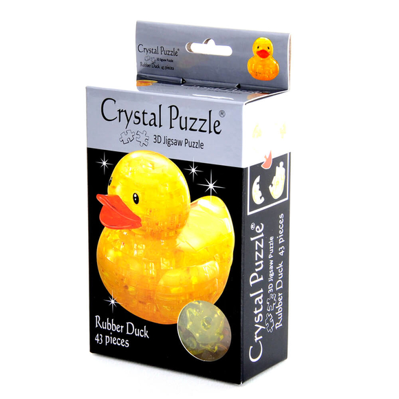Crystal Puzzle 3D Lastik Ördek 43 Parça 90148