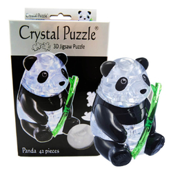 Crystal Puzzle 3D Panda 42 Parça 90139 - Thumbnail