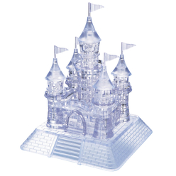 Crystal Puzzle 3D Şeffaf Şato 105 Parça 91002 - Thumbnail