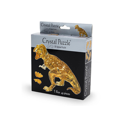 Crystal Puzzle 3D T-Rex Kahverengi 41 Parça 90234 - Thumbnail
