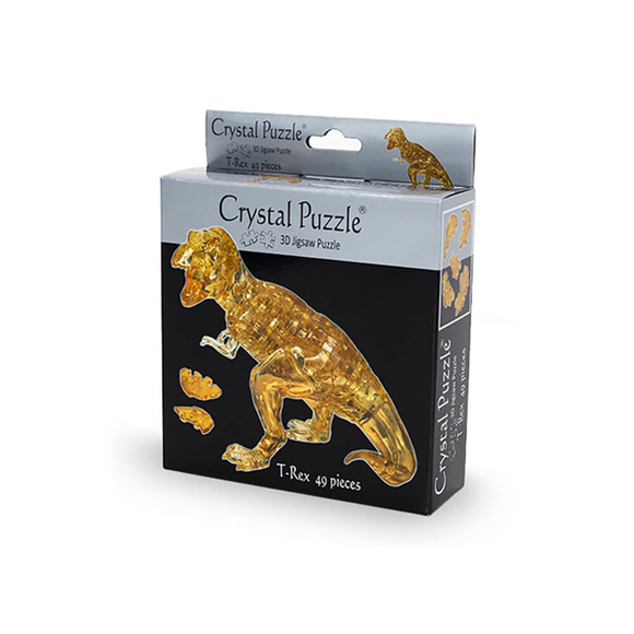 Crystal Puzzle 3D T-Rex Kahverengi 41 Parça 90234