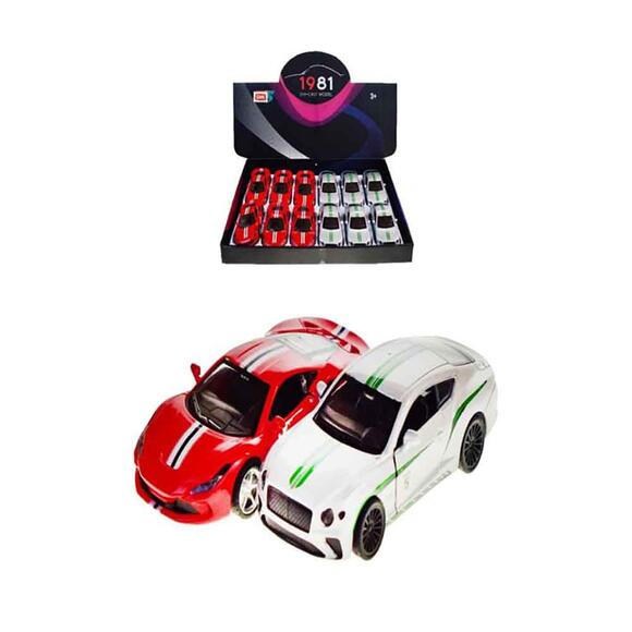 CToys Çek Bırak Kapıları Açılır Spor Araba 1:32 6632-43S