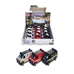CToys Metal Kurtarma Araçları 3 Ass. K174A23 - Thumbnail