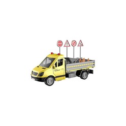 CToys Sesli Ve Pilli Yol Tamir Aracı 1:16 WY593A - Thumbnail