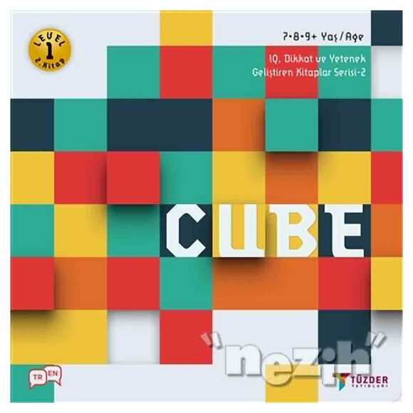 Cube - IQ Dikkat ve Yetenek Geliştiren Kitaplar Serisi 2 (Level 1) (7-8-9 Yaş)