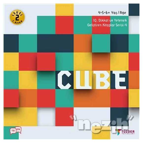 Cube - IQ Dikkat ve Yetenek Geliştiren Kitaplar Serisi 4 (Level 2)