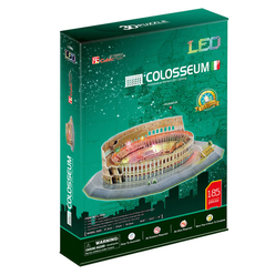 Neco 3D PUZZLE - Cubic Fun 3D Puzzle Colosseum Arena İtalya 185 Parça Led Işıklı