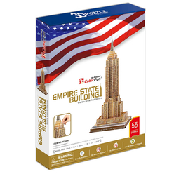 Cubic Fun 3D Puzzle Empire State Binası ABD MC048H - Thumbnail