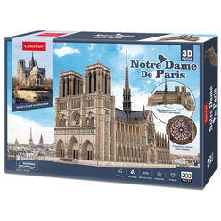 Neco 3D PUZZLE - Cubic Fun 3D Puzzle Notre Dame De Paris CUB/MC260H