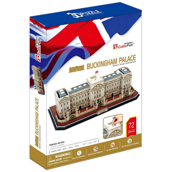 CubicFun 3D Puzzle Buckingham Sarayı İngiltere MC162H
