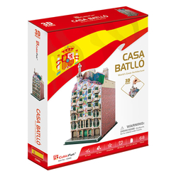 Neco 3D PUZZLE - CubicFun 3D Puzzle Casa Batllo Binası İspanya C240H