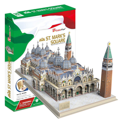 CubicFun 3D Puzzle San Marco Meydanı İtalya MC209H - Thumbnail