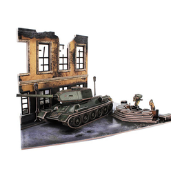 CubicFun 3D Puzzle Soviet T3485 Dioroma Set JS4202H - Thumbnail