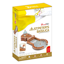 CubicFun 3D Puzzle St. Peter’s Basilica Vatikan İtalya - Thumbnail