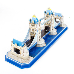 CubicFun 3D Puzzle Tower Bridge İngiltere C238H - Thumbnail