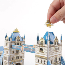 CubicFun 3D Puzzle Tower Bridge İngiltere C238H - Thumbnail
