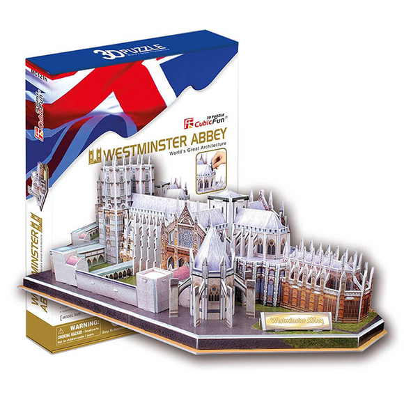 CubicFun 3D Puzzle Westminster Manastırı MC121H