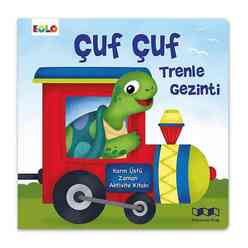 Çuf Çuf Trenle Gezinti - Karın Üstü Zaman Aktivite Kitabı - Thumbnail