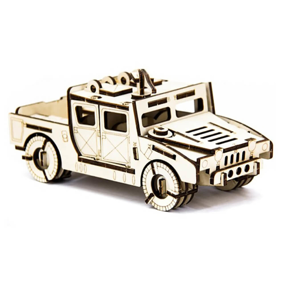 D3D Ahşap Puzzle Hummer