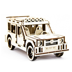 D3D Ahşap Puzzle Mercedes G-Class - Thumbnail