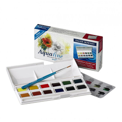 Daler Rowney Aquafine Tablet Sulu Boya Seti 12'li 131900000 - Thumbnail