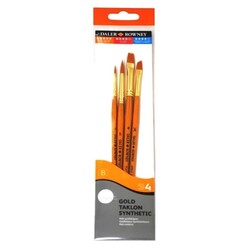 Daler Rowney - Daler Rowney Gold Short Fırça Seti 1 4Lü 16920400