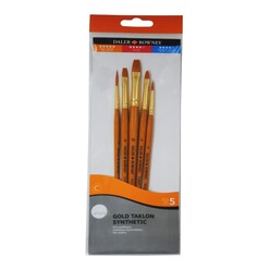 Daler Rowney - Daler Rowney Gold Short Fırça Seti 2 5Li 16920501