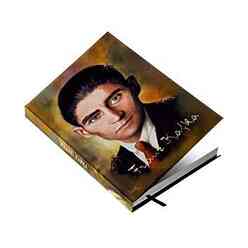 Dark Franz Kafka Yazarlar Serisi Çizgisiz Defter - Thumbnail