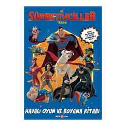 Dc Süper Evciller Takımı – Havalı Oyun Ve Boyama Kitabı - Thumbnail