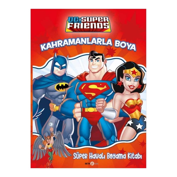 DC Super Friends Kahramanlarla Boya