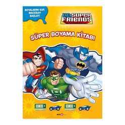 DC Super Friends Süper Boyama Kitabı - Thumbnail