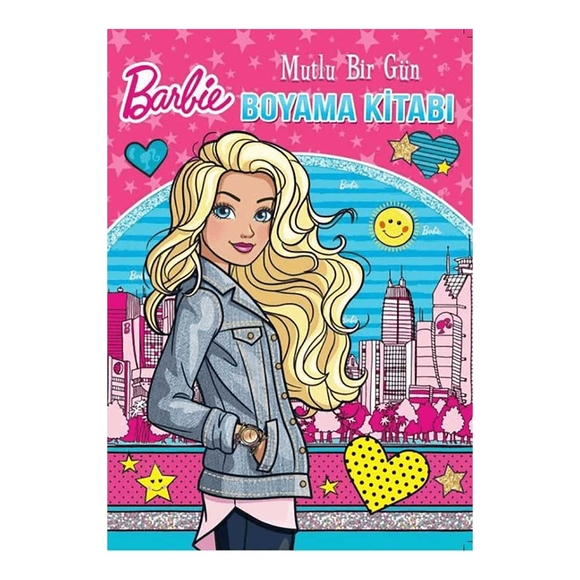 DE Barbie Mutlu Bir Gün Boyama Kitabı