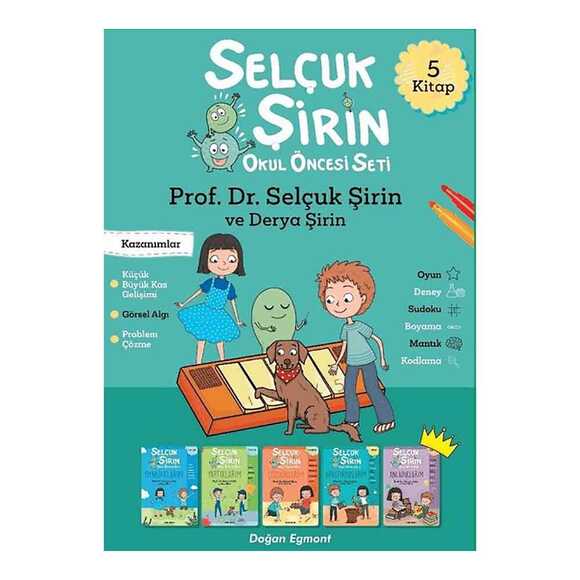 DE Selçuk Şirin Okul Öncesi Kutulu Set (5 Kitap Takım)