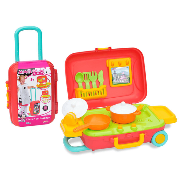 Dede Mini Mouse Mutfak Set Bavulum 03479