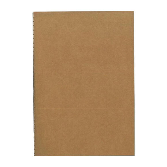 Deffter A5 Karton Kapak İp Dikişli Kraft Çizgili
