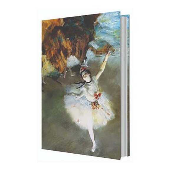 Deffter Art Of World Edgar Degas The Star Sert Kapak Çizgisiz