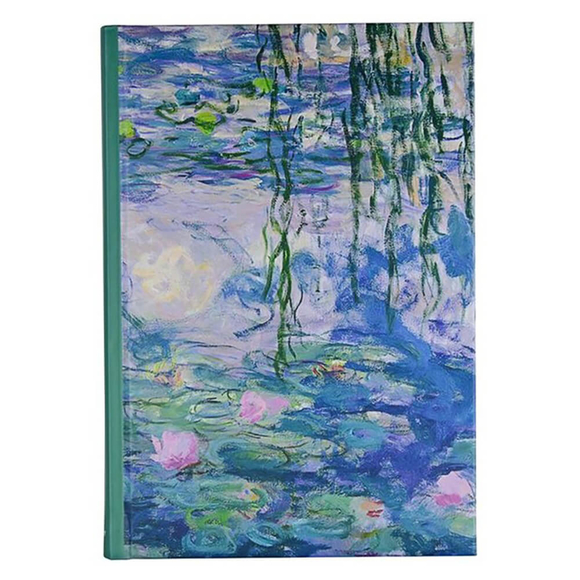 Deffter Art Of World Monet Sert Kapak 14x20 cm Çizgili Defter 96 Yaprak 64684-4