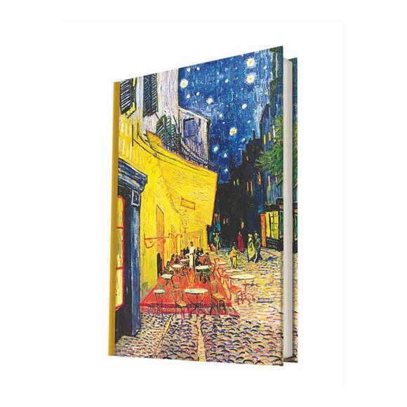 Deffter Art Of World Van Gogh At Cafe 14x20     